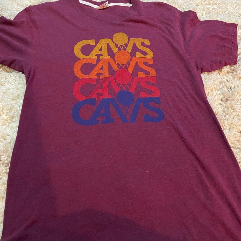 Homage Cleveland Cavaliers Retro Logo T-Shirt